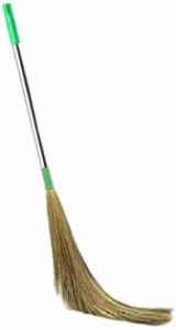 steel handle broom