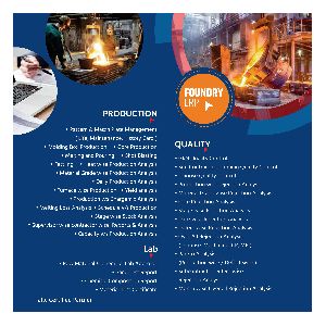 ERP for foundry &amp; Machine Shop