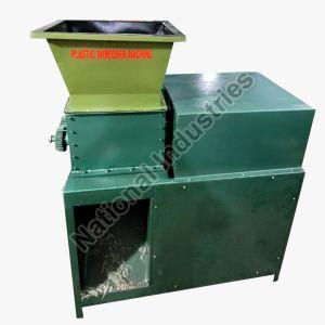 Plastic Waste Shredder Machine With Shred Capacity 150 Kg/hr