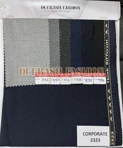 Corporate 2323 Polyester Viscose Suiting Fabric