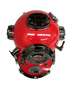 Divers Helmet (Red)
