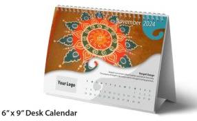 All Lightweight Plain Table Calender For Restaurant, Hotel, Home