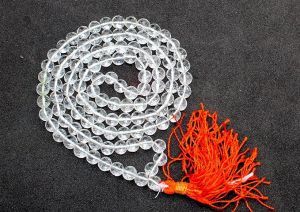 Crystal Faceted 7-8 mm Beads Japa Mala