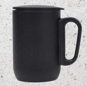 stainless steel ceramic cap mug