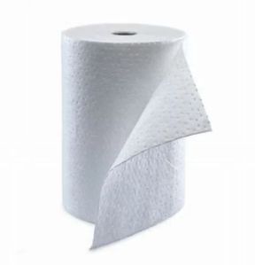 solid chemical absorbent roll