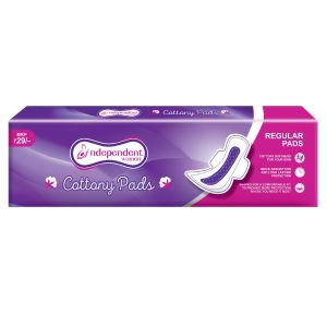 Independent Women cottony pads