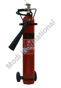 9kg carbon dioxide fire extinguisher trolley