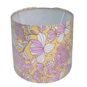 Floral Printed Cotton Lamp Shade