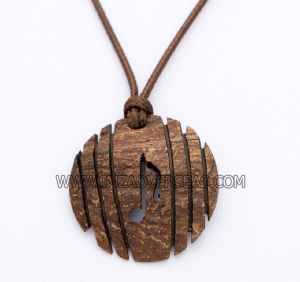 coconut pendant necklace