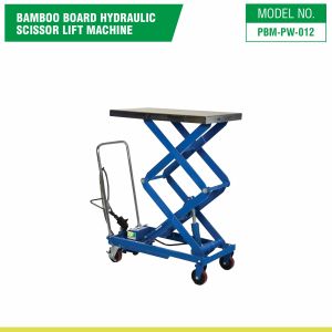Bamboo Board Hydraulic Scissor Lift Machine