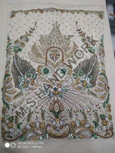 Hand Embroidery Sadar Fabric