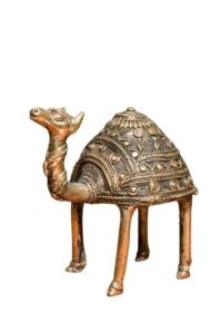 antique tribal craft camel showpiece