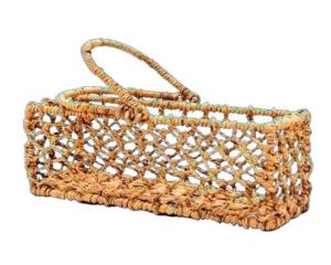 Bamboo Plush Basket