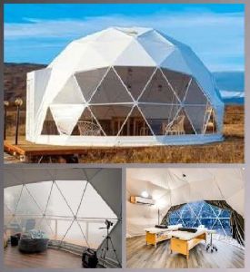 White PVC Dome Tent