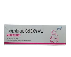 8.0% w/w Progesterone Gel