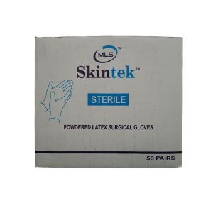 Skintek  Powdered Latex Sterile Surgical Gloves