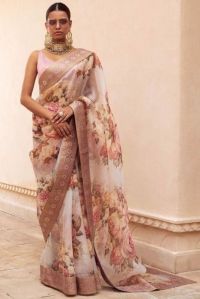 Digital Printed Polyester Sarees