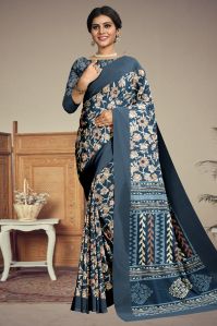 Fancy Batik Printed Saree