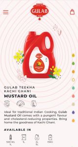 kacchi ghani mustard oil