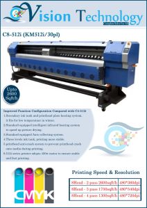 512i 30pl solvent printer