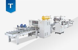 laminating profile wrapping integration production line