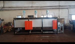 continuous mesh belt type hardening furnace
