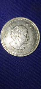 indira gandhi coin