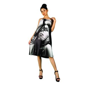 CG-046 UD Printed Salon Client Gown