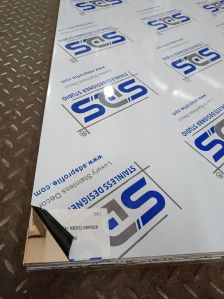 Nickel Mirror Finish pvd coating stainless steel 304 grade sheets by SDS