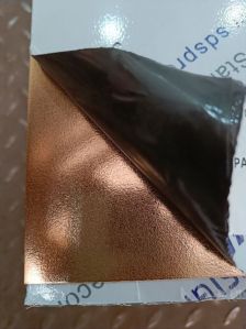 Rosegold Mist PVD Coating Stainless Steel Sheet by sds