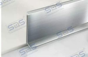Silver Stainless Steel Skirting Profile