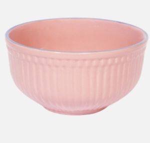 Line Pattern Ceramic Bowl
