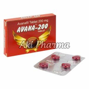 Avanafil 200mg Tablets