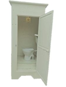 FRP Western Style Portable Toilet Cabin