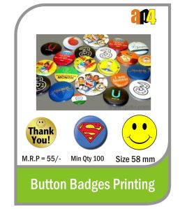 printed button badges