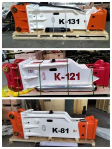 K-81, K-121-,K-131 (20 ton 30ton 40ton  Rock  Breaker)