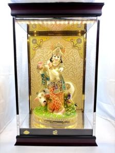 16 Inch Krishna with Cow Statue