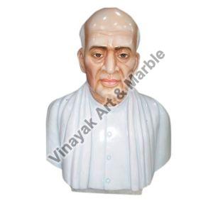 White Marble Sardar Patel Marble Statue