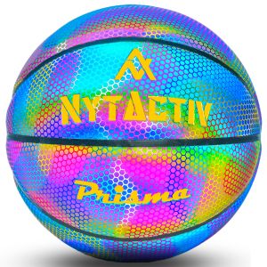 NytActiv Holographic Glowing Reflective Basketball