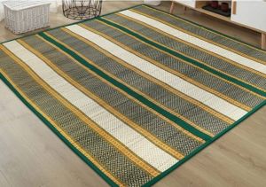 elegant handmade organic river grass picnic mat