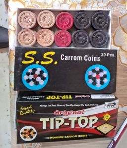 Plastic Carrom Coins