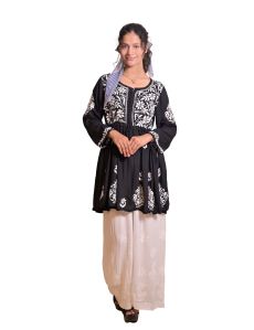 lucknowi chikan dresses