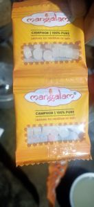 Mangalam branded 5 gram camphor pouch