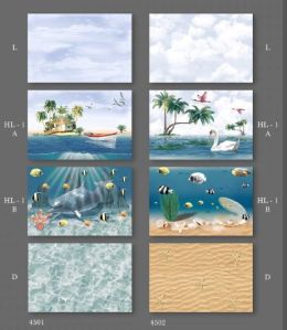 Fish Glossy Series Digital Wall Tiles