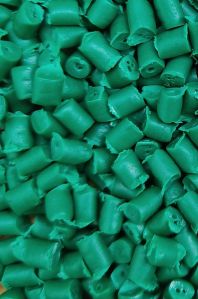 Sea Green Plastic Granules