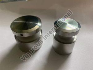 Round Stainless Steel Glass Stud
