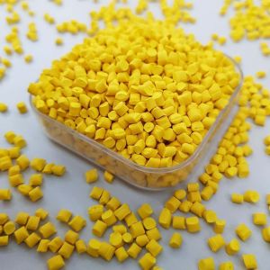 Yellow Plastic Granules