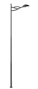 Single Arm LED Street Light Pole