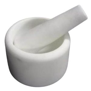 3x3 Inch White Marble Mortar & Pestle