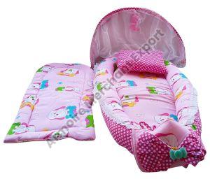 Pink Newborn Baby Bedding Set